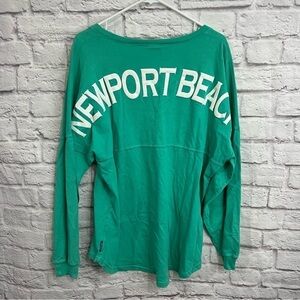 Spirt Jersey Newport Beach women’s size medium v neck